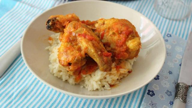 Pollo al chilindrón