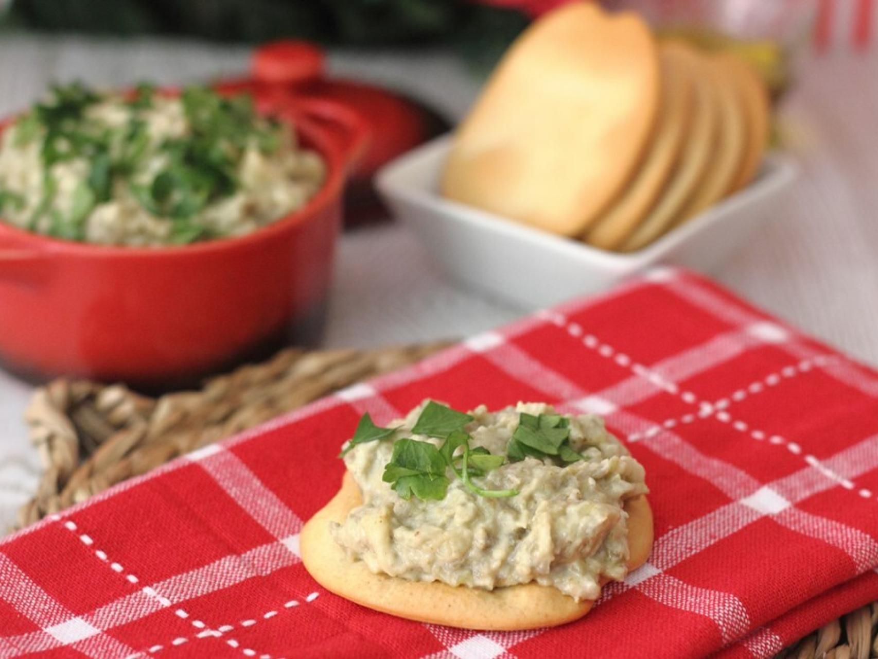 Baba ganoush o paté de berenjenas rápido