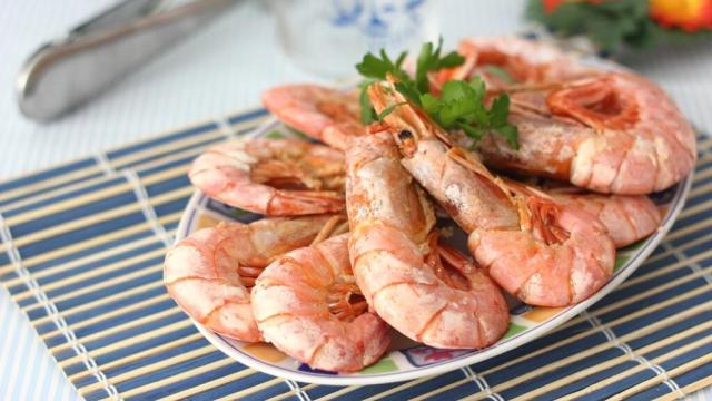 Gambones a la plancha sin olores