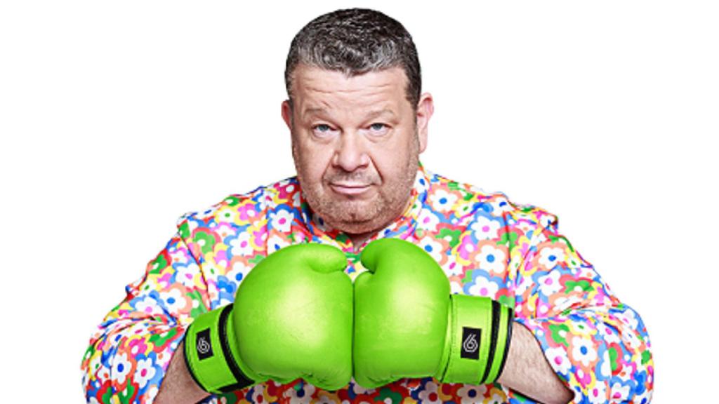 Alberto Chicote con los puños preparados para luchar