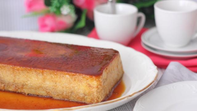 Flan de coco fácil