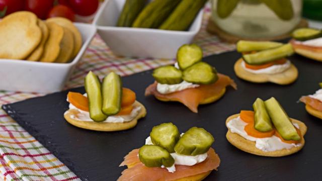 Pepinillos en vinagre caseros