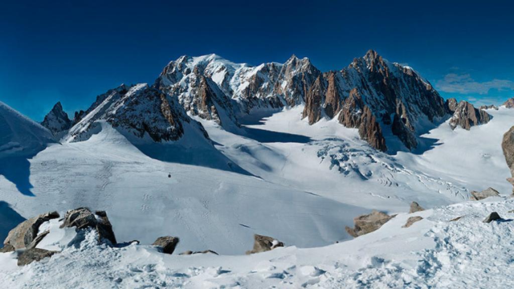 Mont Blanc, en los Alpes franceses.