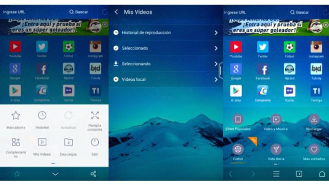 Cómo descargar y ver vídeos con UC Browser