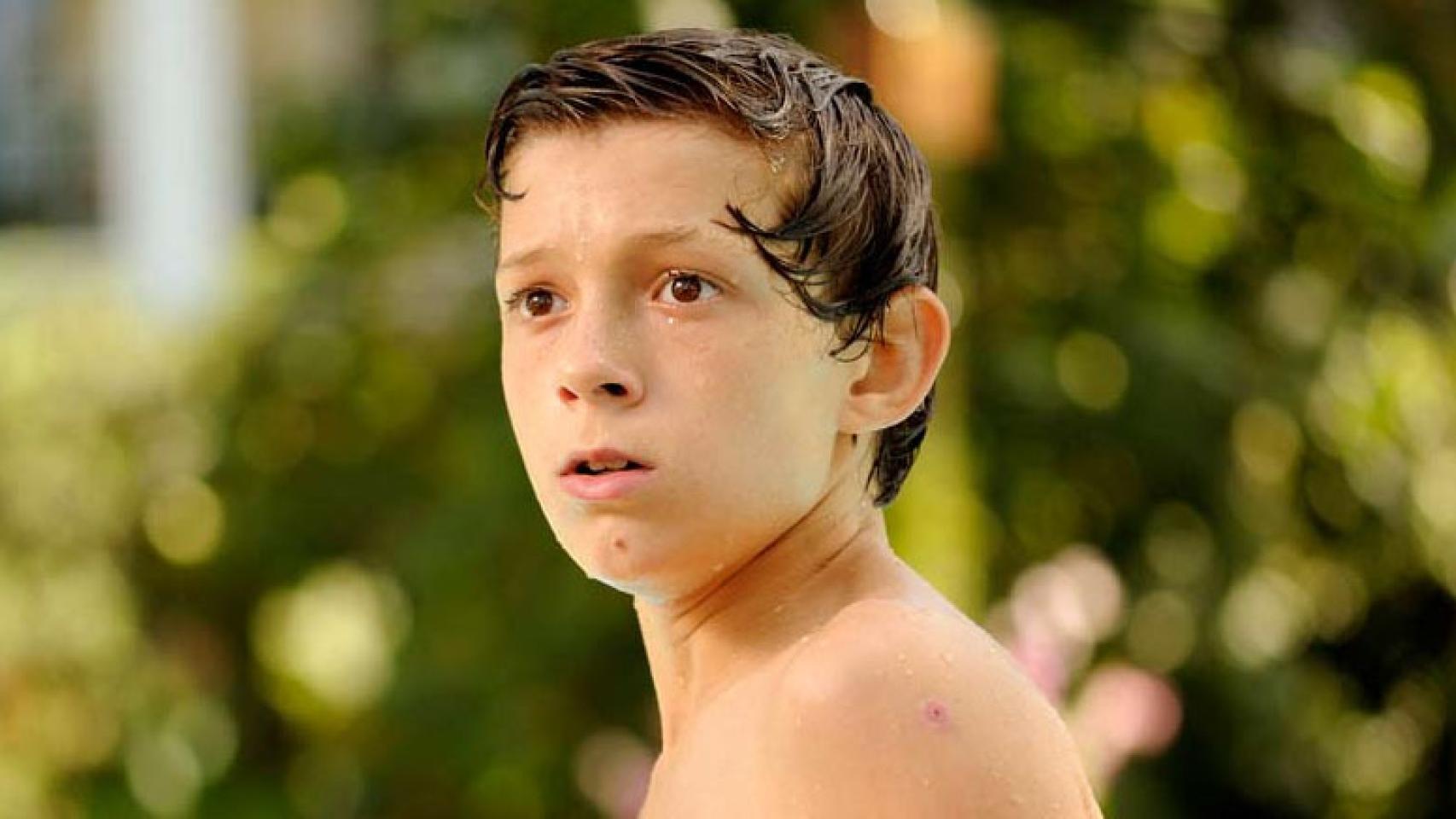 Tom Holland en 'Lo imposible'