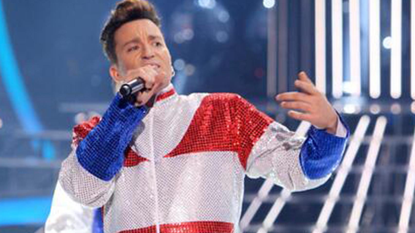 Pablo Puyol como Vanilla Ice en 'Tu cara me suena'