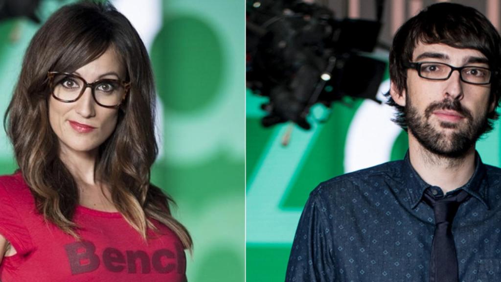 Ana Morgade y Quique Peinado, colaboradores de 'Zapeando'