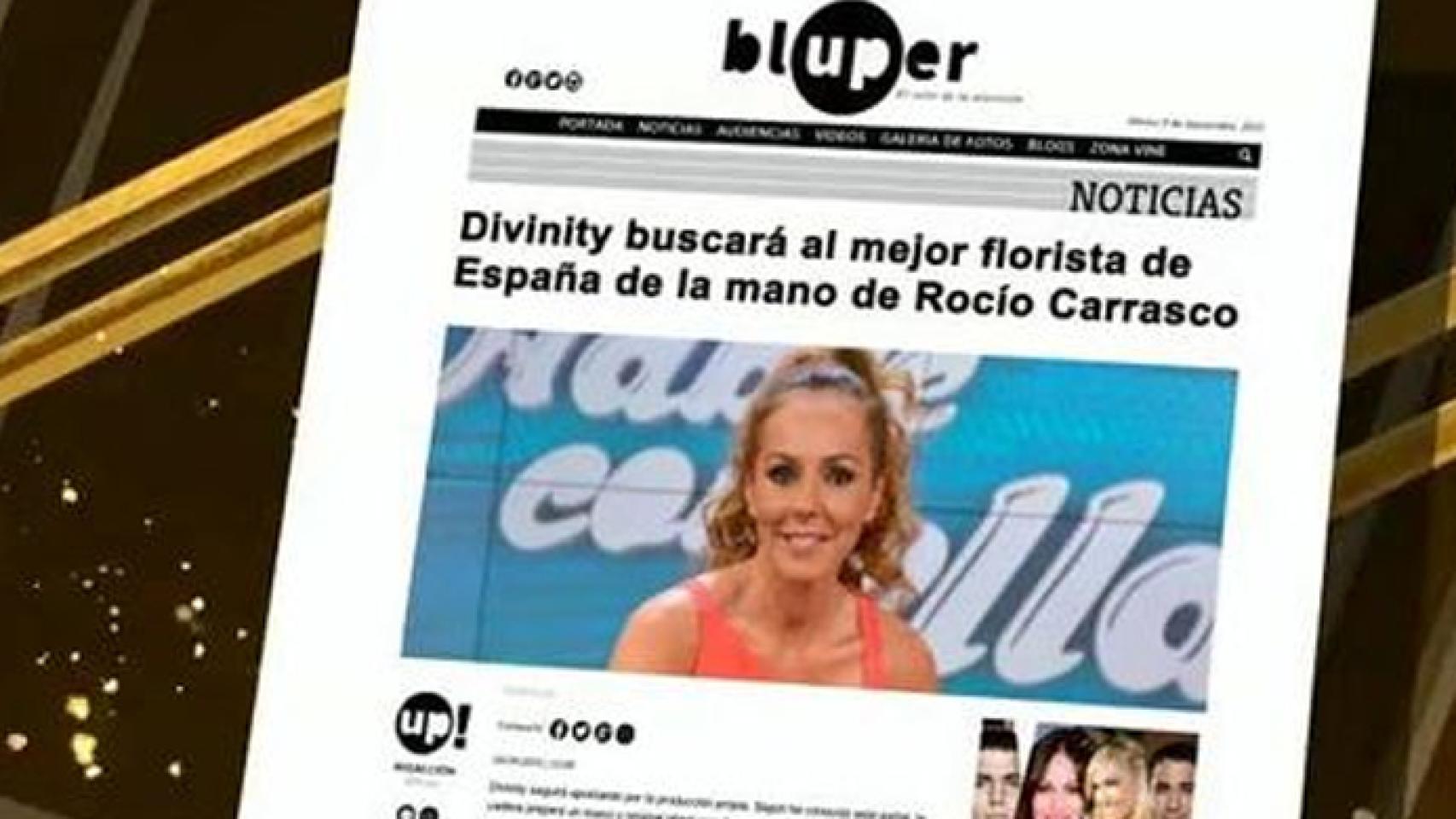 Bluper en 'Cámbiame Premium'