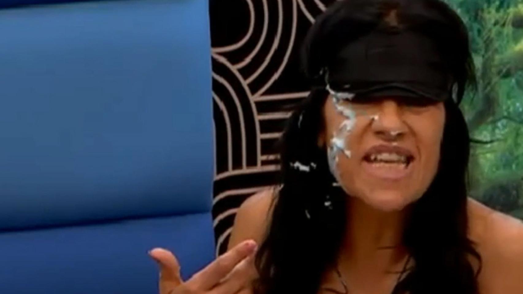 Maite pringada de crema en 'Gran Hermano 16'