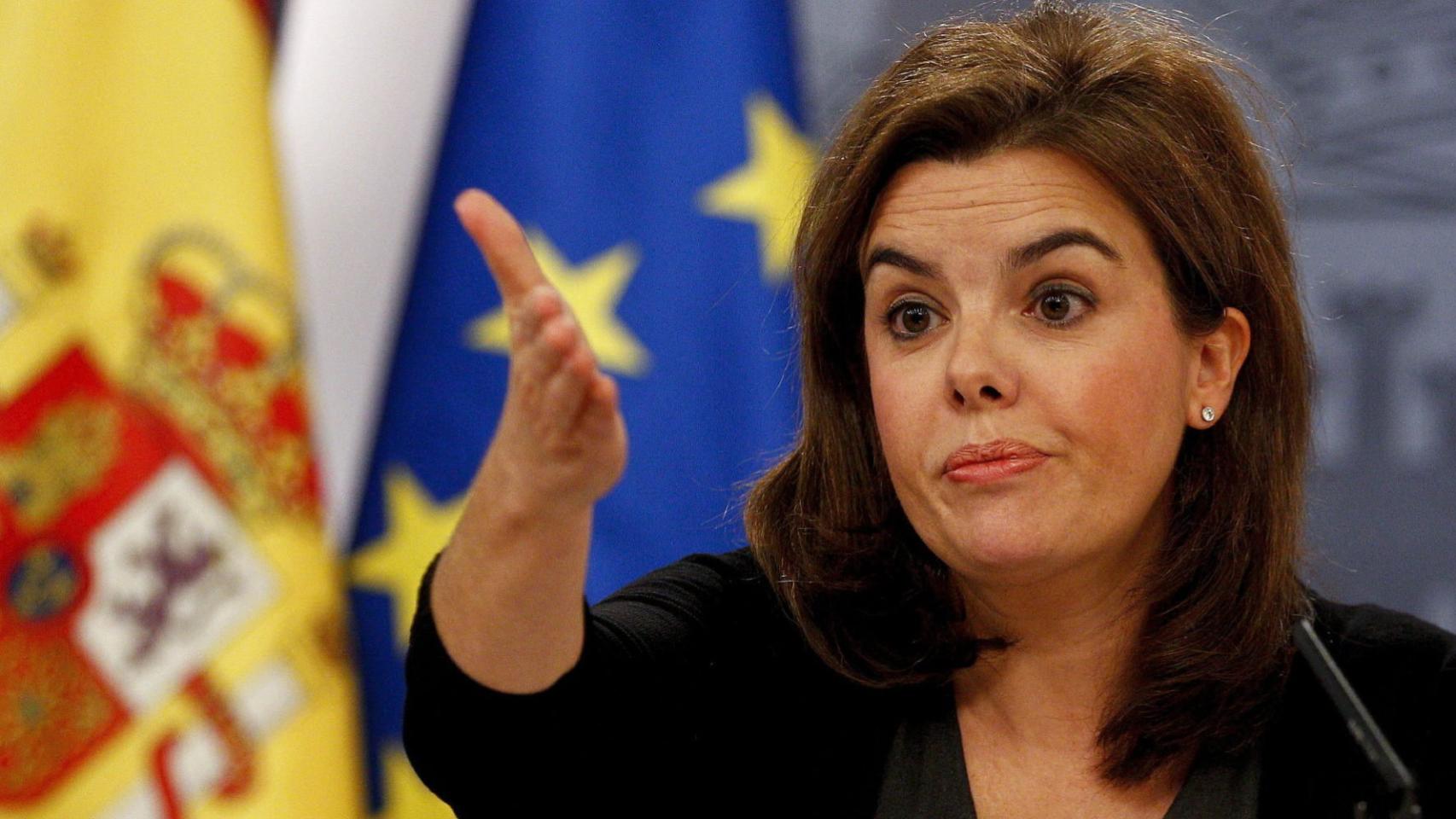 Soraya Sáenz de Santamaría visitará 'El Hormiguero' la próxima semana