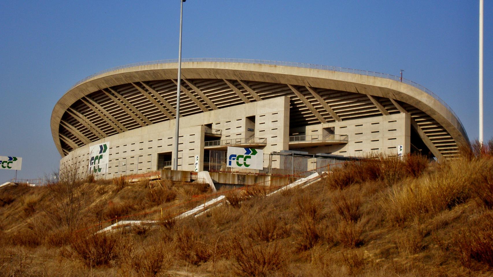 Las obras de transformación del antiguo estadio de La Peineta