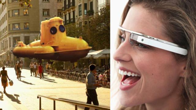 Google patenta hologramas para Google Glass