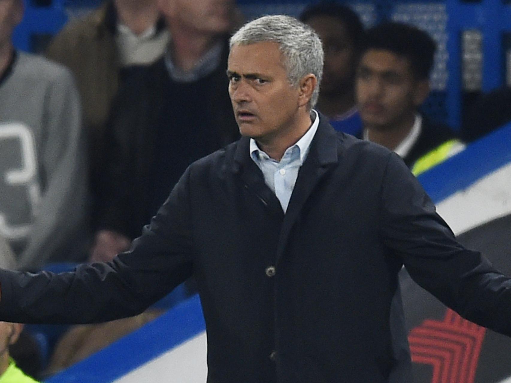 Mourinho, en un momento del partido frente al Southampton. /Reuters