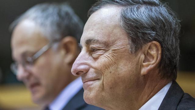 El presidente del BCE, Mario Draghi