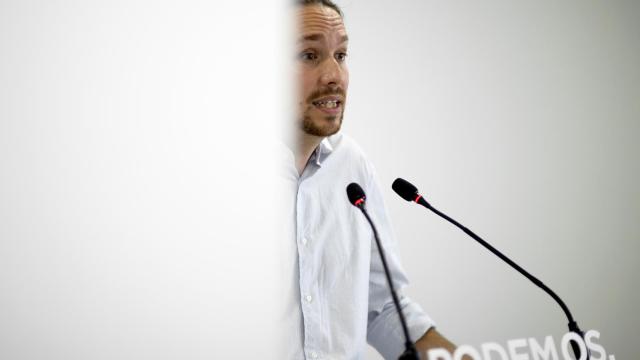 Pablo Iglesias, en una rueda de prensa reciente.