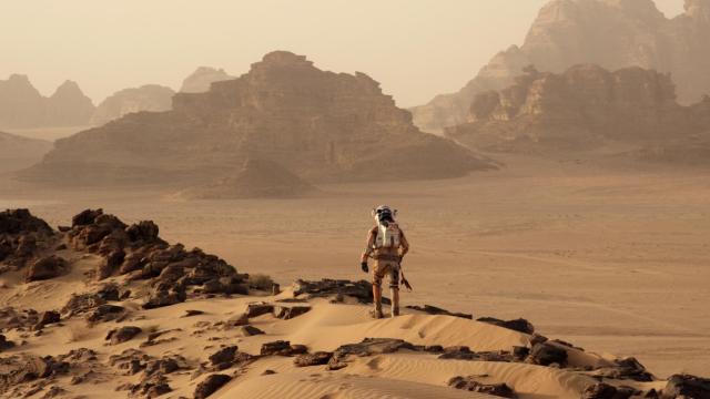 Matt Damon, como Mark Watney, el astronauta de 'Marte (The Martian)'
