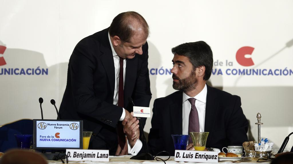 Benjamín Lana (director editorial) y Luis Enríquez, consejero delegado de Vocento.