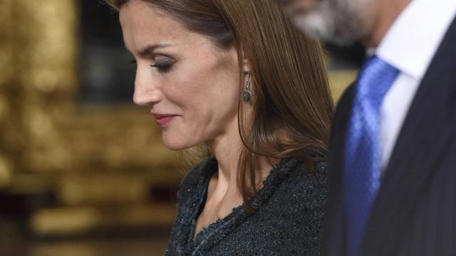 Los Reyes en su primer Día de la Hispanidad.