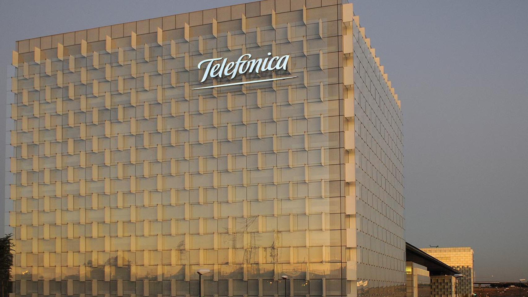 La sede de Telefónica en Madrid.