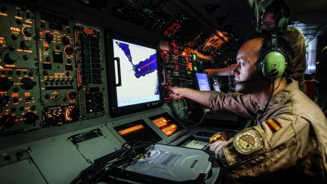 Centro de mando de la operación Atalanta, liderada por España.