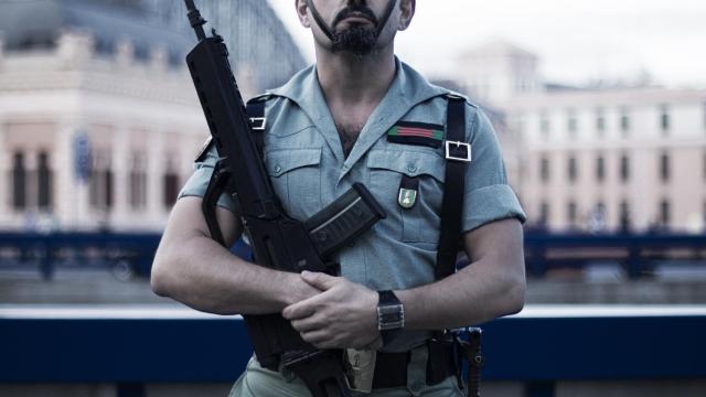 Enrique González, cabo de la Legión.