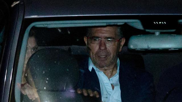 Granados, el día de su detención