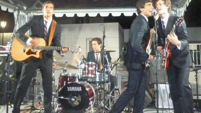 El grupo Third Floor en una actuación en directo