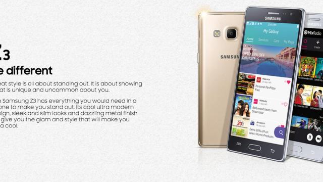 Samsung Z3, el nuevo gama de entrada con Tizen