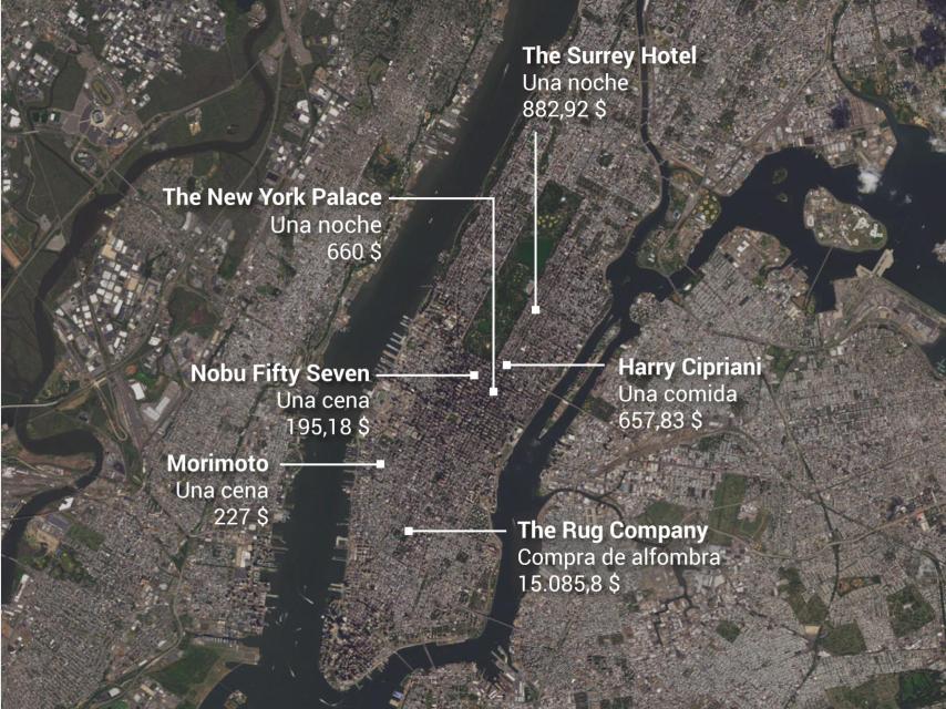 Estancia de lujo en Manhattan de Pujol Ferrusola.