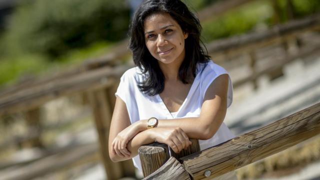 Salma Dahab irradia seguridad y profesionalidad.