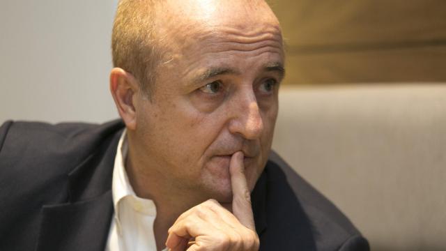 Miguel Sebastián, durante una entrevista