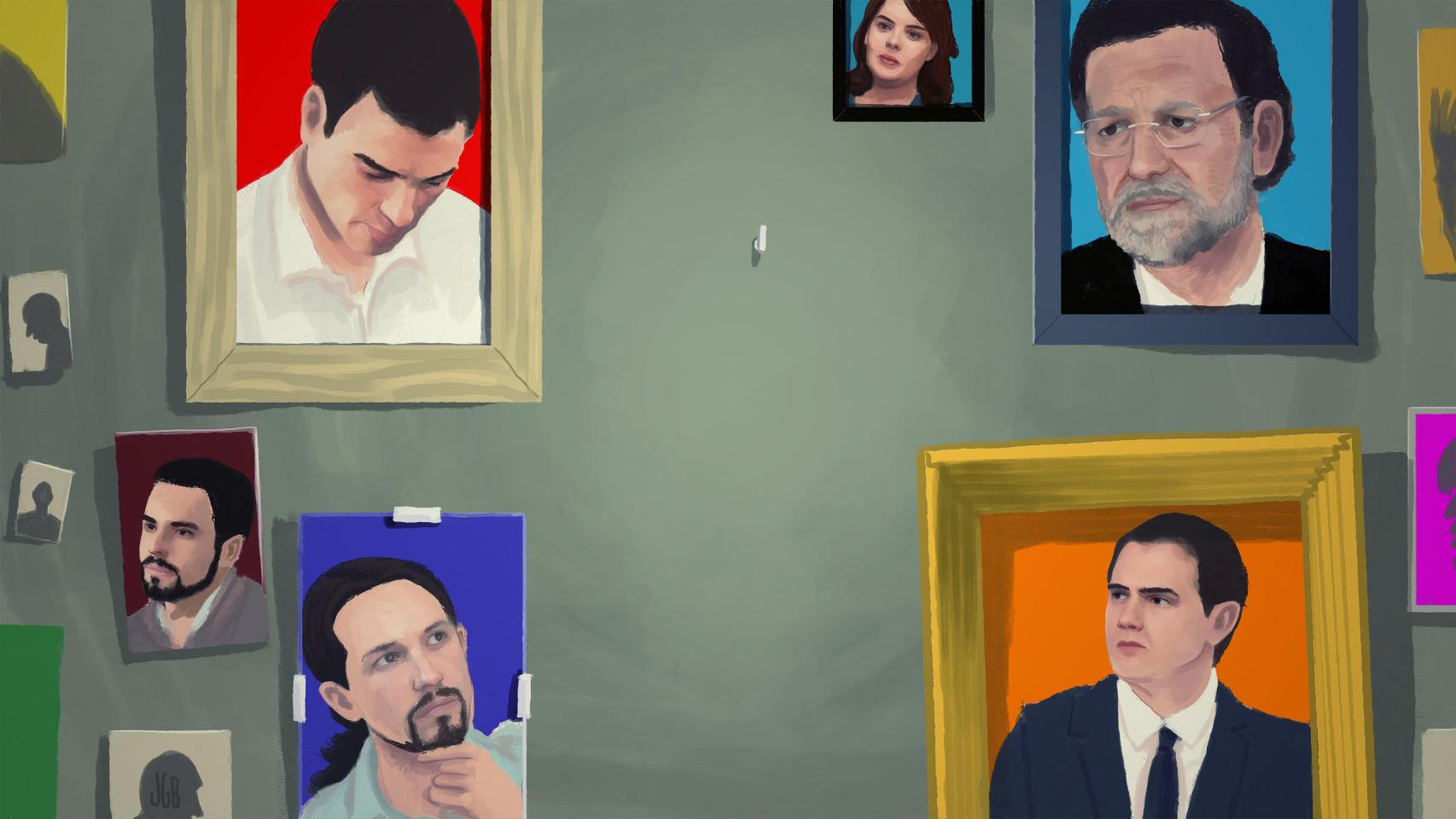 El centro político en España