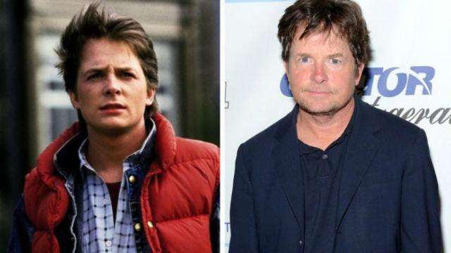 Michael J. Fox antes y ahora