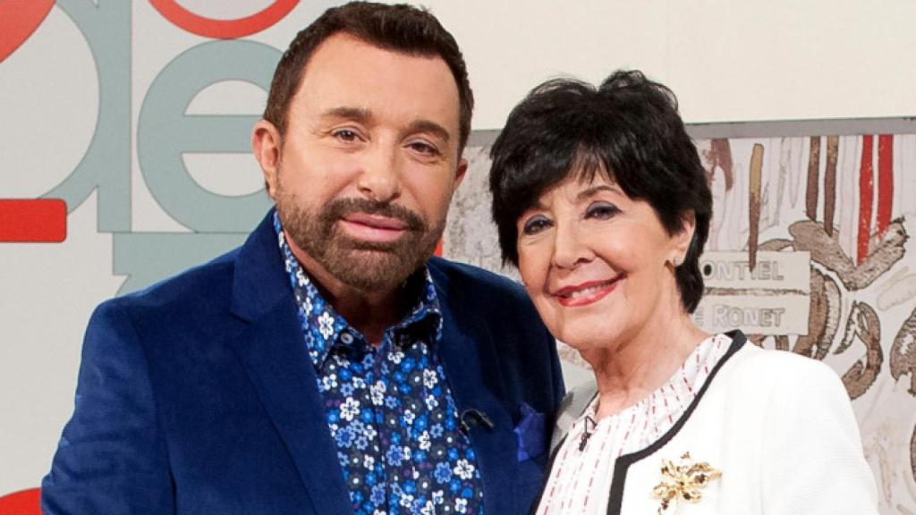 José Manuel Parada y Concha Velasco en el 20 aniversario de 'Cine de barrio'