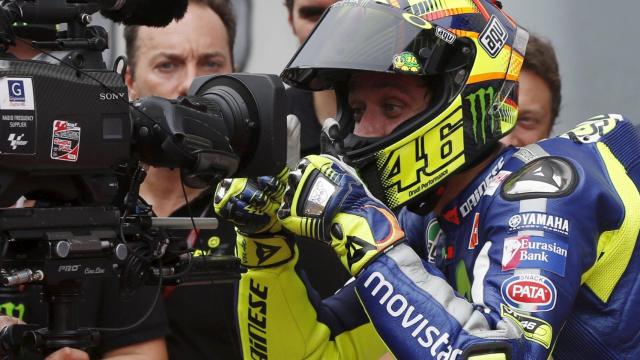 Valentino Rossi después de la carrera de Sepang / Reuters