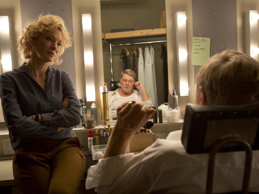 Cate Blanchet (Mapes) y Robert Redford (Rather), en el filme