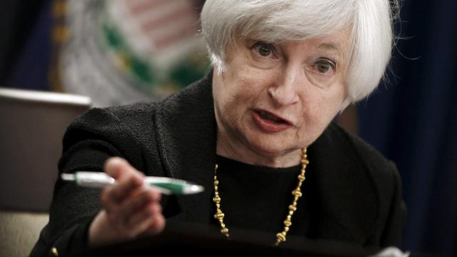 La presidenta de la Reserva Federal, Janet Yellen