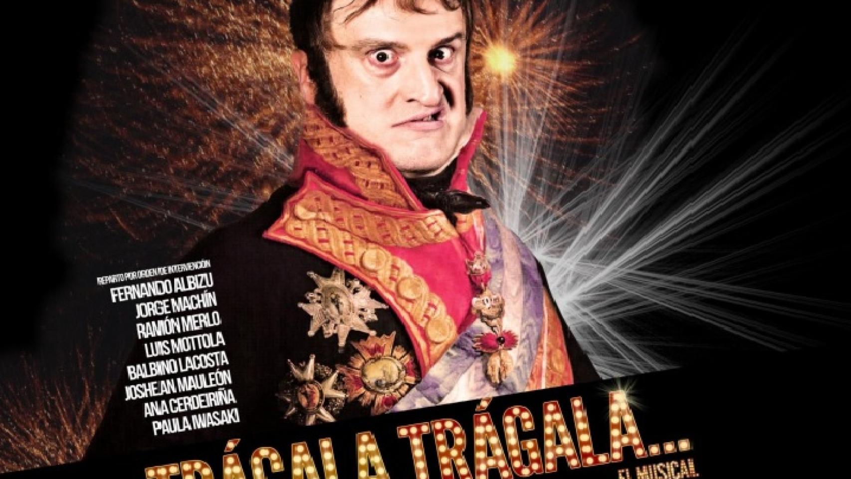 Fernando Albizu da vida a Fernando VII en el musical