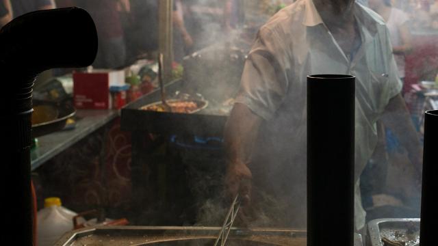 Trabajador de la hostelería.