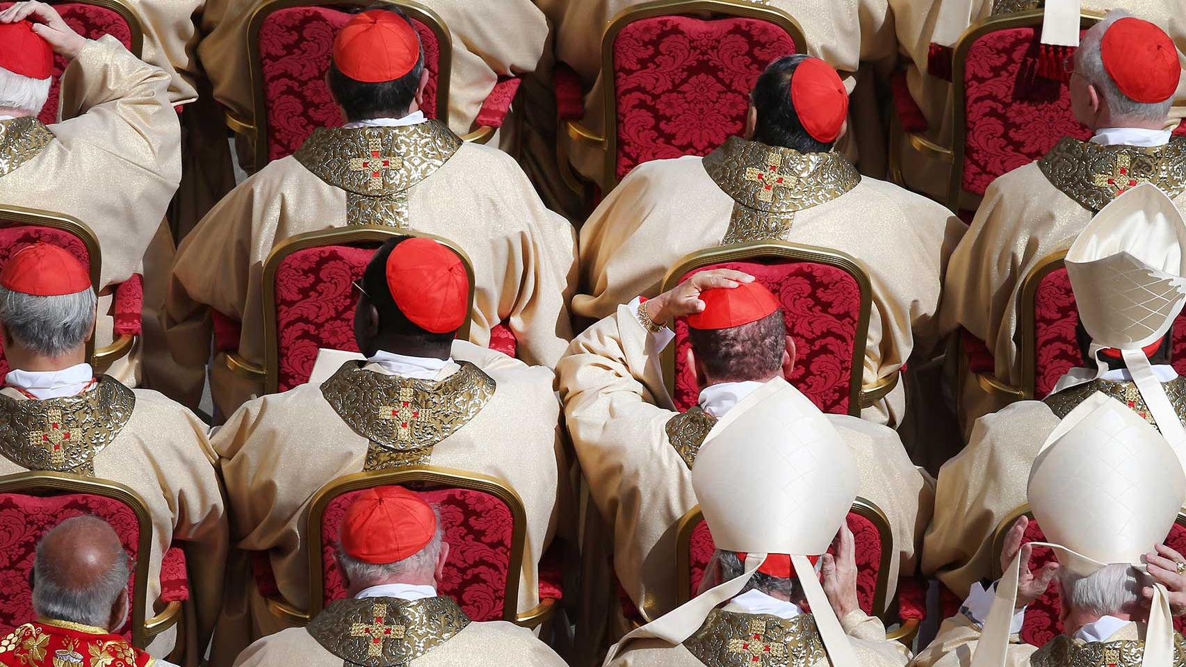 Cardenales, en El Vaticano