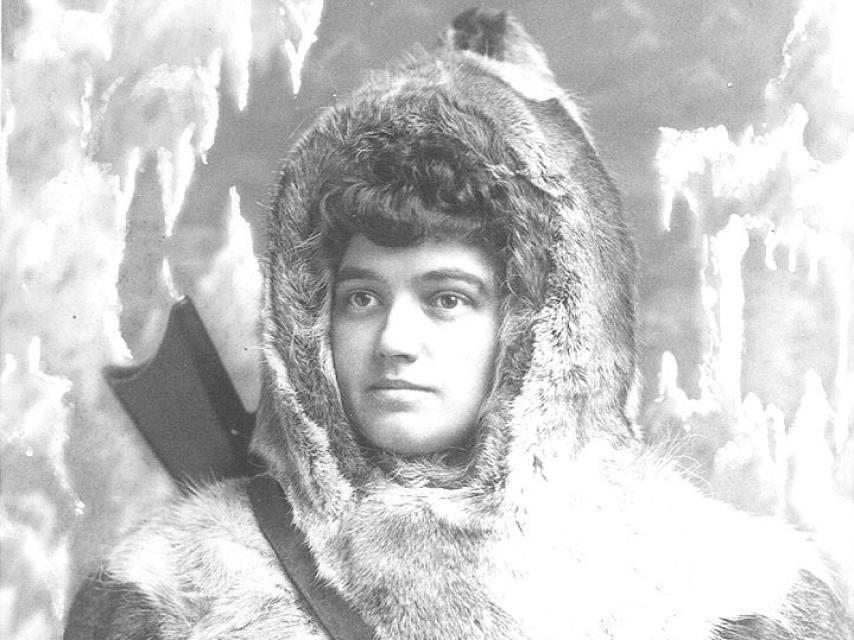 Josephine Peary, en una imagen de 1880