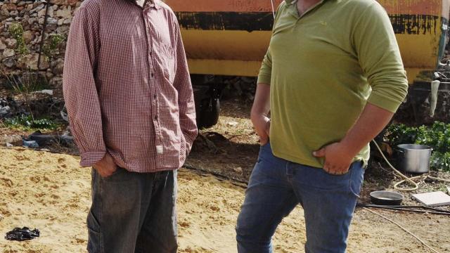 Shaul Judelman y Ali Abu Awad