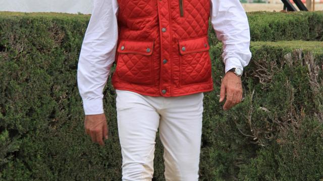 Cayetano Martínez de Irujo en una de sus últimas apariciones en Sevilla