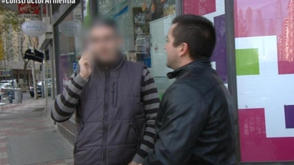 Antonio Hernández se dirige al primer 'Constructor a la fuga' (laSexta)