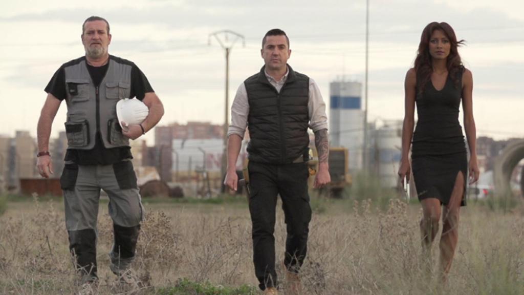 Manuel Santos, Antonio Hernández y Eugenia Dos Santos, el equipo de 'Constructor a la fuga' (Atresmedia)