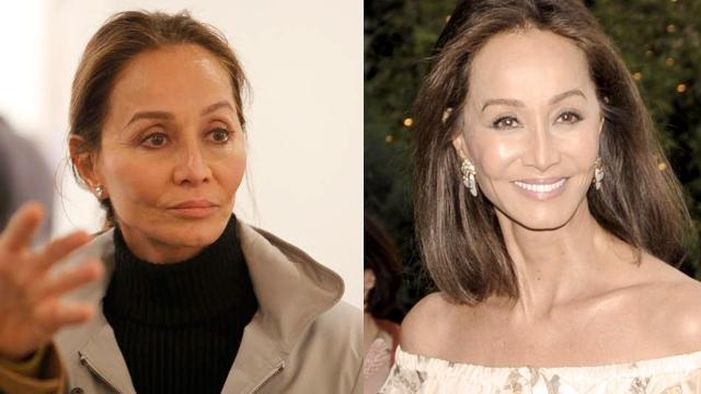 Preysler maquillada y natural