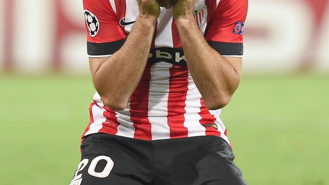 Adúriz durante un partido esta temporada.