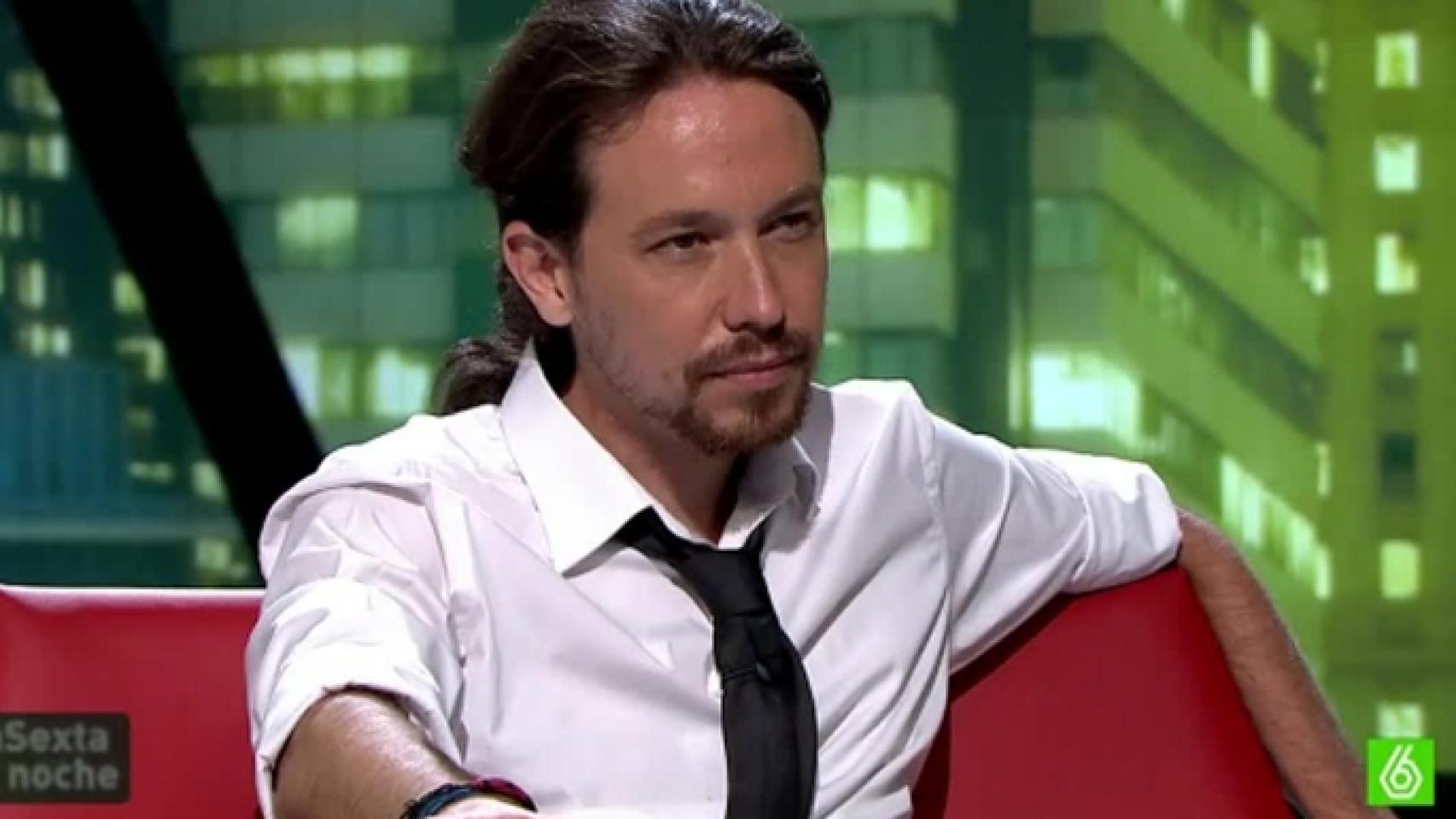 Pablo Iglesias durante una de sus intervenciones en 'laSexta Noche' (laSexta)