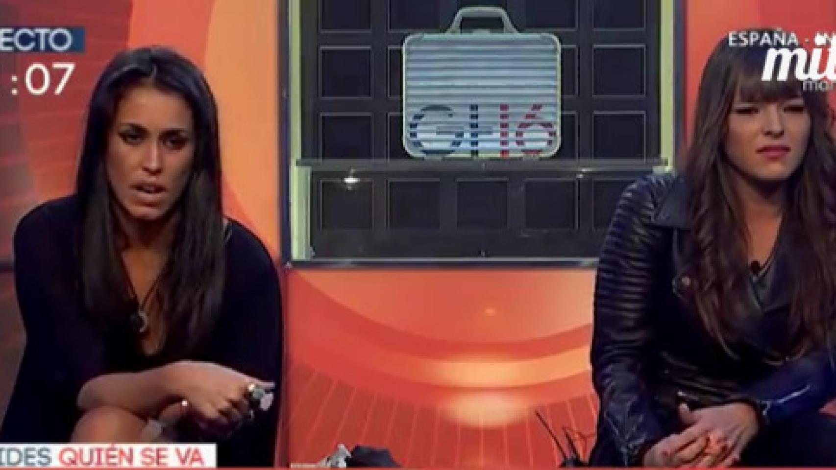 Raquel y Marta antes de conocer el veredicto del público de 'GH16' (Mediaset)