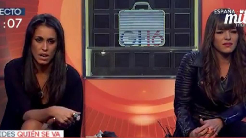 Raquel y Marta antes de conocer el veredicto del público de 'GH16' (Mediaset)